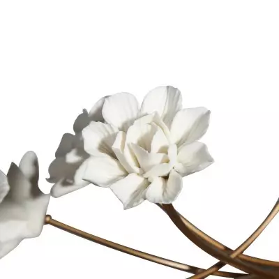 Milo French Country Porcelain Flower Chandelier