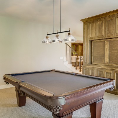 Herrmann Modern 3-Light Silver Mercury Glass Chandelier Herrmann Modern 3-Light Silver Mercury Glass Chandelier