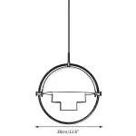 Elowen Rotatable Lampshades Multi-Lite Pendant Light Elowen Rotatable Lampshades Multi-Lite Pendant Light