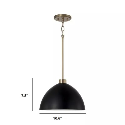 Ylarix Minimalist Dome Metal Pendant Light Ylarix Minimalist Dome Metal Pendant Light