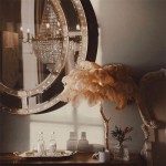 Marco Ostrich Feather Table Lamp Marco Ostrich Feather Table Lamp