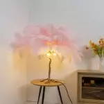 Marco Ostrich Feather Table Lamp Marco Ostrich Feather Table Lamp