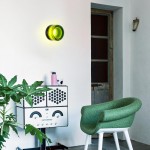 Gabriella Nordic LED Glass Flush Mount Sconce