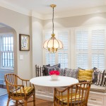 Rodriguez Vintage Gold Flower Metal Pendant Light