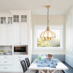 Rodriguez Vintage Gold Flower Metal Pendant Light