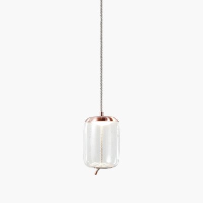 Lewis Modern LED Geometric Glass Pendant Light