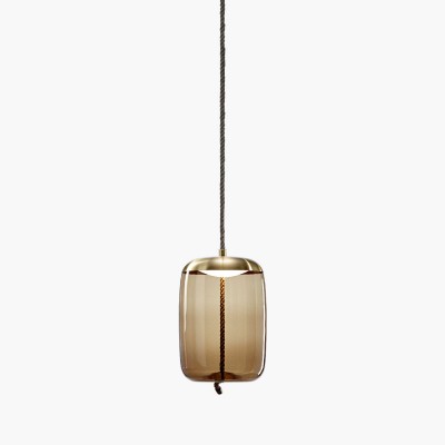 Lewis Modern LED Geometric Glass Pendant Light