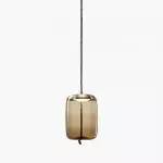 Lewis Modern LED Geometric Glass Pendant Light