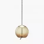 Lewis Modern LED Geometric Glass Pendant Light