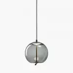 Lewis Modern LED Geometric Glass Pendant Light