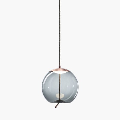 Lewis Modern LED Geometric Glass Pendant Light