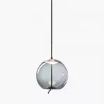 Lewis Modern LED Geometric Glass Pendant Light