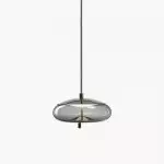 Lewis Modern LED Geometric Glass Pendant Light