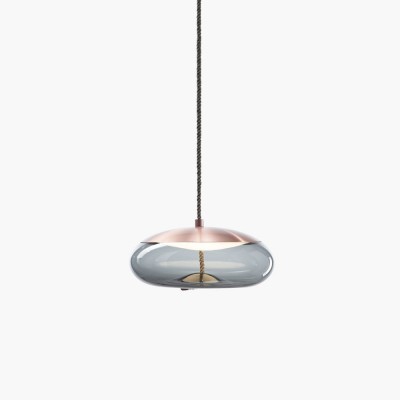 Lewis Modern LED Geometric Glass Pendant Light