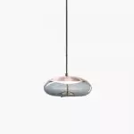 Lewis Modern LED Geometric Glass Pendant Light