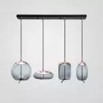 Lewis Modern LED Geometric Glass Pendant Light