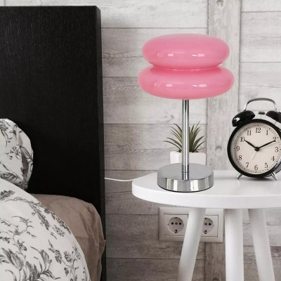 Josie Cream Glass Bauhaus Style Table Lamp Josie Cream Glass Bauhaus Style Table Lamp