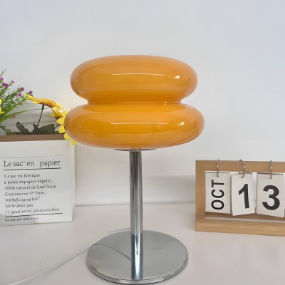Josie Cream Glass Bauhaus Style Table Lamp Josie Cream Glass Bauhaus Style Table Lamp