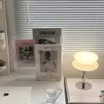 Josie Cream Glass Bauhaus Style Table Lamp