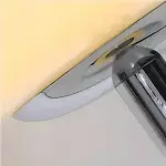 Josie Cream Glass Bauhaus Style Table Lamp