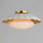 Richter Farmhouse Globe Glass Semi Flush Mount Ceiling Light