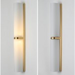 Giulia Minimalist LED Double Tube Glass Wall Light