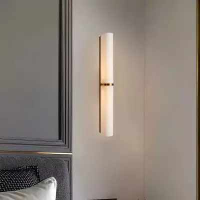 Giulia Minimalist LED Double Tube Glass Wall Light