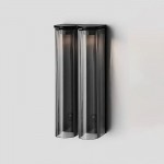 Giulia Minimalist LED Double Tube Glass Wall Light