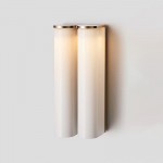 Giulia Minimalist LED Double Tube Glass Wall Light