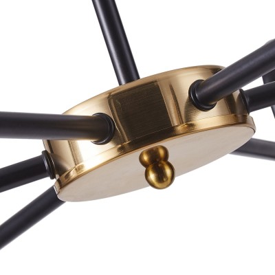 Ava Creative 12 Lights Globe Milk Glass Linear Chandelier Ava Creative 12 Lights Globe Milk Glass Linear Chandelier