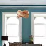 Alma Natural Wood Link Suspension Pendant Light Alma Natural Wood Link Suspension Pendant Light