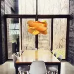 Alma Natural Wood Link Suspension Pendant Light Alma Natural Wood Link Suspension Pendant Light