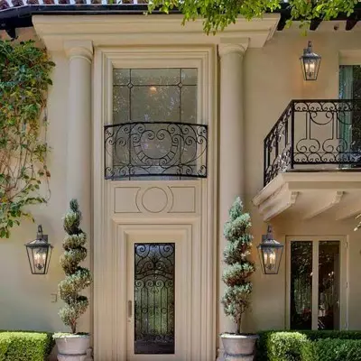 Douglas Industrial Black Metal Lantern Wall Sconce Douglas Industrial Black Metal Lantern Wall Sconce