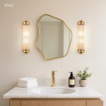 Raelin Retro Cylindrical Ribbed Glass Sconce