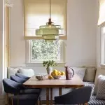 Yves Contemporary Tiered Green Glass Pendant Light