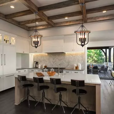 Richardson Industrial Black Wrought Iron Cage Pendant Light Richardson Industrial Black Wrought Iron Cage Pendant Light