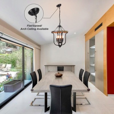 Richardson Industrial Black Wrought Iron Cage Pendant Light Richardson Industrial Black Wrought Iron Cage Pendant Light