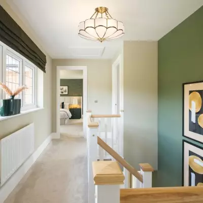 Palmer Retro Acrylic Flower Semi Flush Mount Chandelier