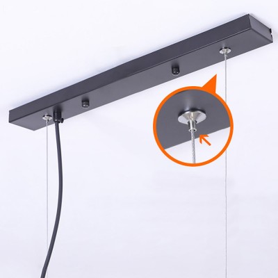 Malley Modern 8-Light Black Globe Glass Chandelier Malley Modern 8-Light Black Globe Glass Chandelier