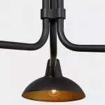 Crawford French Country 3 Arms Metal Chandelier