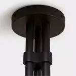 Crawford French Country 3 Arms Metal Chandelier