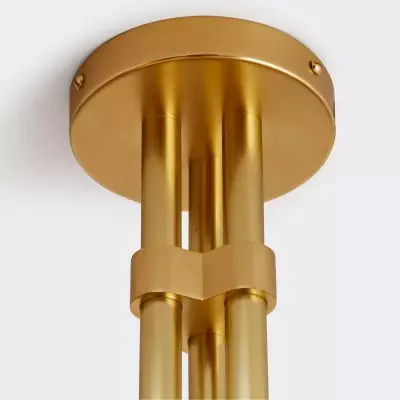 Crawford French Country 3 Arms Metal Chandelier