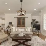 Cael Farmhouse Drum Wood Chandelier Cael Farmhouse Drum Wood Chandelier