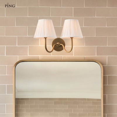 Stefania Rustic Pleated Fabric Shade Sconce Stefania Rustic Pleated Fabric Shade Sconce