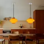 Yves Vintage Tiered Glass Pendant Light