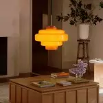 Yves Vintage Tiered Glass Pendant Light