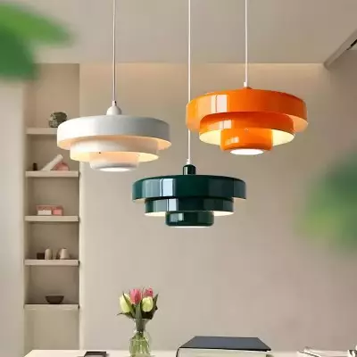 Modern Scandinavian Multi‑Layer Colorful Pendant Light Modern Scandinavian Multi‑Layer Colorful Pendant Light
