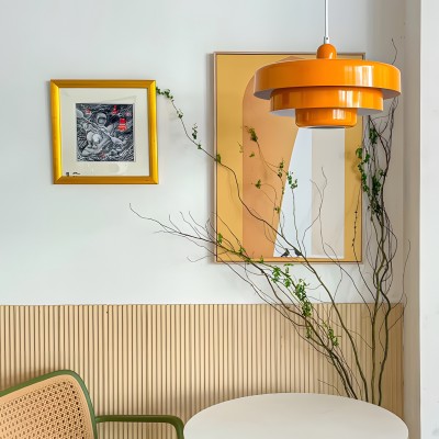 Modern Scandinavian Multi‑Layer Colorful Pendant Light Modern Scandinavian Multi‑Layer Colorful Pendant Light