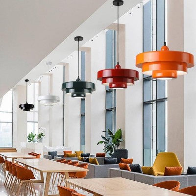 Modern Scandinavian Multi‑Layer Colorful Pendant Light Modern Scandinavian Multi‑Layer Colorful Pendant Light
