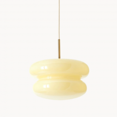 Josie Cream Bauhaus Opal Glass Pendant Light Josie Cream Bauhaus Opal Glass Pendant Light